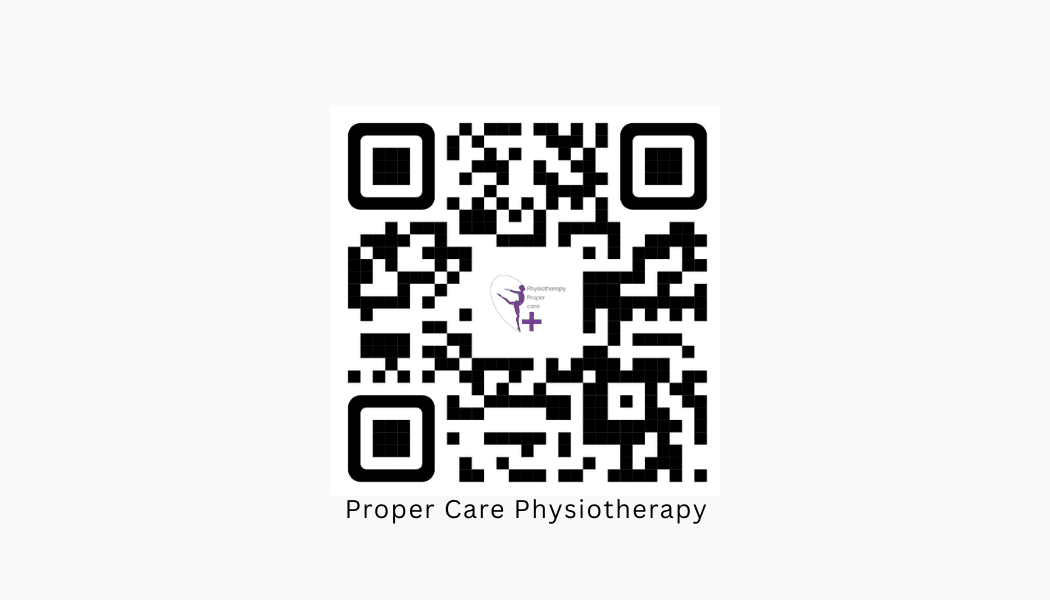 Proper Care Physiotherapy Katraj contact QR code
